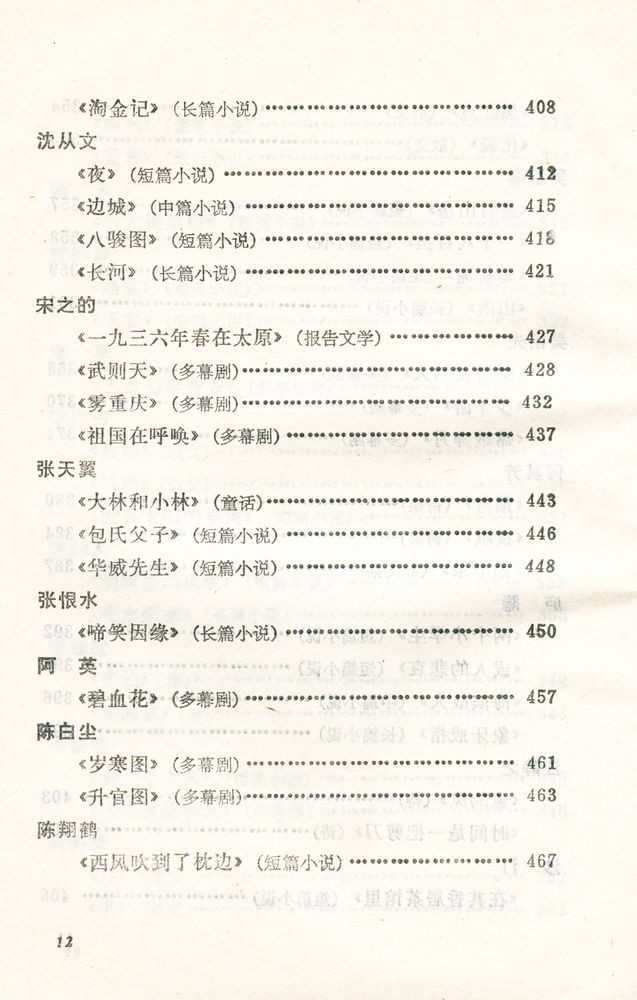 『中國现代文学名著题解』