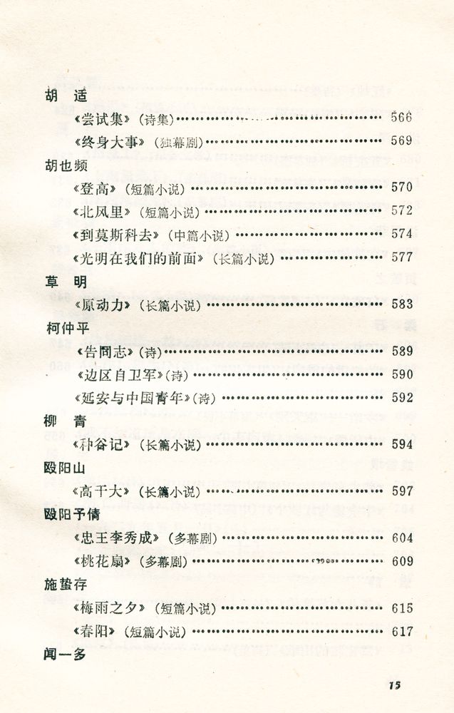 『中國现代文学名著题解』