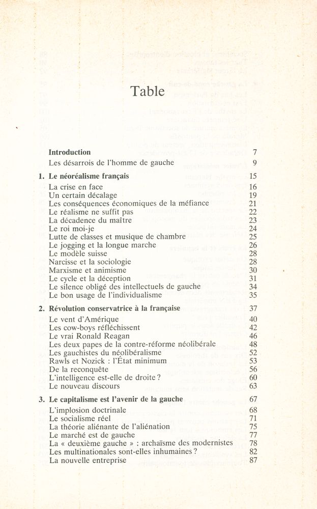 『LA GAUCHE EN VOIE DE DISPARITION : Comment changer sans trahir?』 2