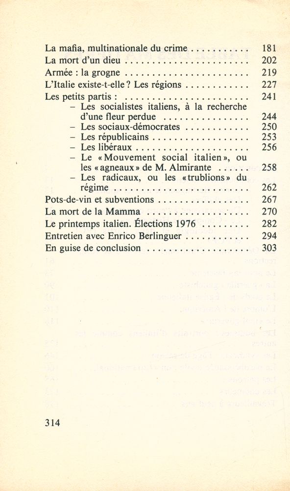 『l'Italie de Berlinguer : document』 3