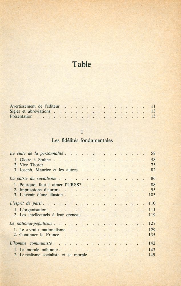 『Le stalinisme français : Qui a dit quoi? (1944 - 1956)』 2
