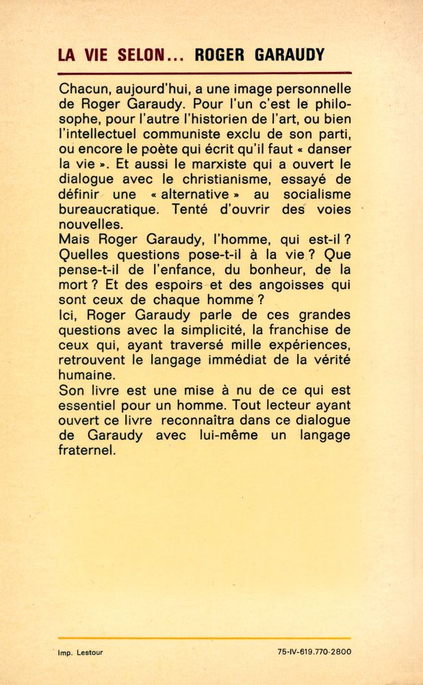 『Parole d'homme』 3