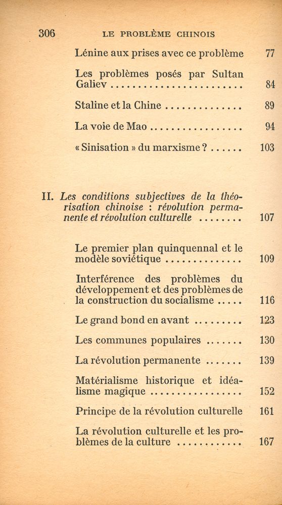 『LE PROBLÈME CHINOIS : avec des textes essentiels de MAO TSÉ - TOUNG et du parti communiste chinois』 3