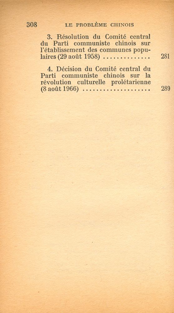 『LE PROBLÈME CHINOIS : avec des textes essentiels de MAO TSÉ - TOUNG et du parti communiste chinois』 5