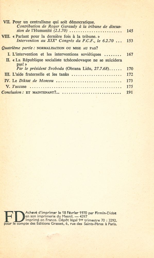 『TOUTE LA VÉRITÉ』 4