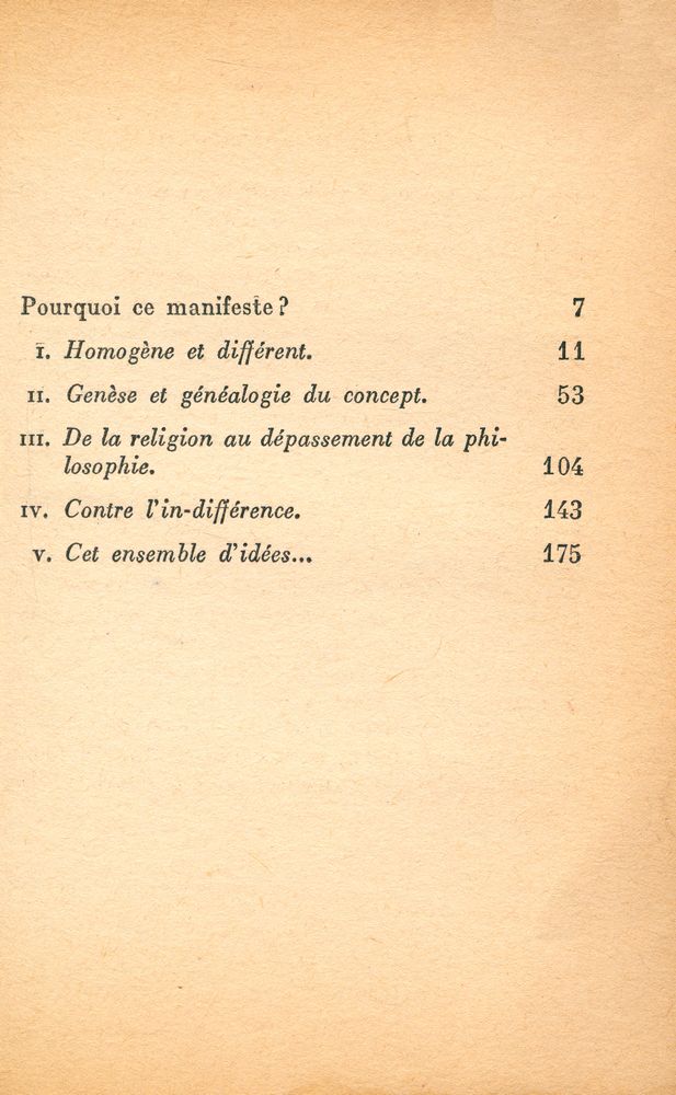 『Le manifeste différentialiste』 2