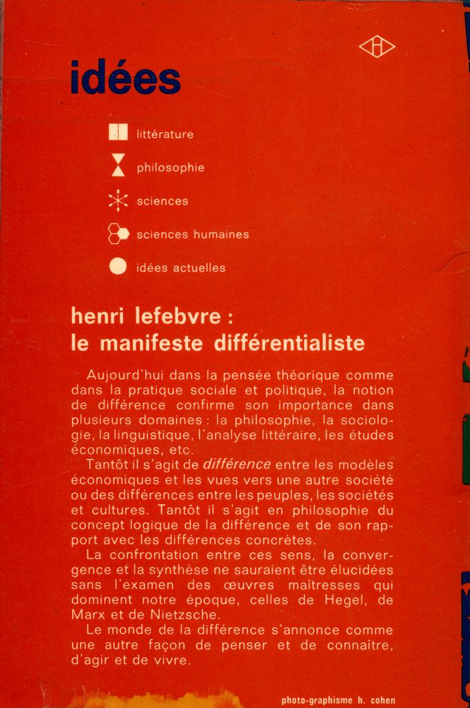 『Le manifeste différentialiste』 3