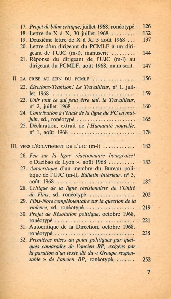 『LE MOUVEMENT 《MAOÏSTE》 EN FRANCE 2, 1968 - 1969』 4