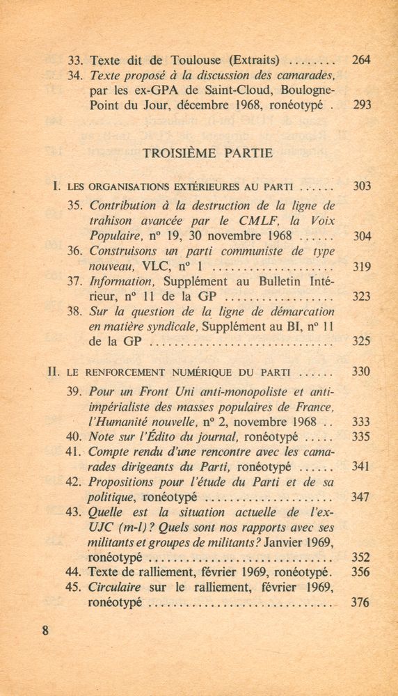 『LE MOUVEMENT 《MAOÏSTE》 EN FRANCE 2, 1968 - 1969』 5