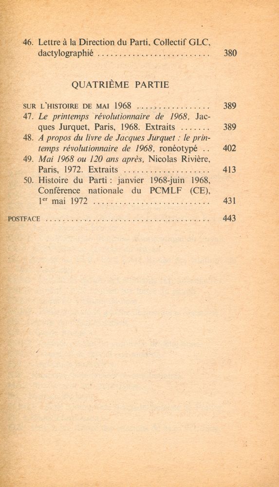 『LE MOUVEMENT 《MAOÏSTE》 EN FRANCE 2, 1968 - 1969』 6