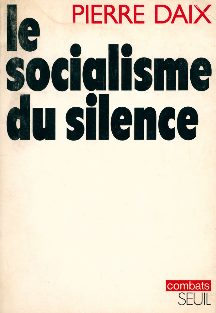 『Le Socialisme du silence : de l'histoire de l'U.R.S.S. comme secret d'État (1921 - 19.)』 1