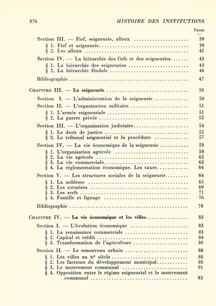 『HISTOIRE DES INSTITUTIONS』 3