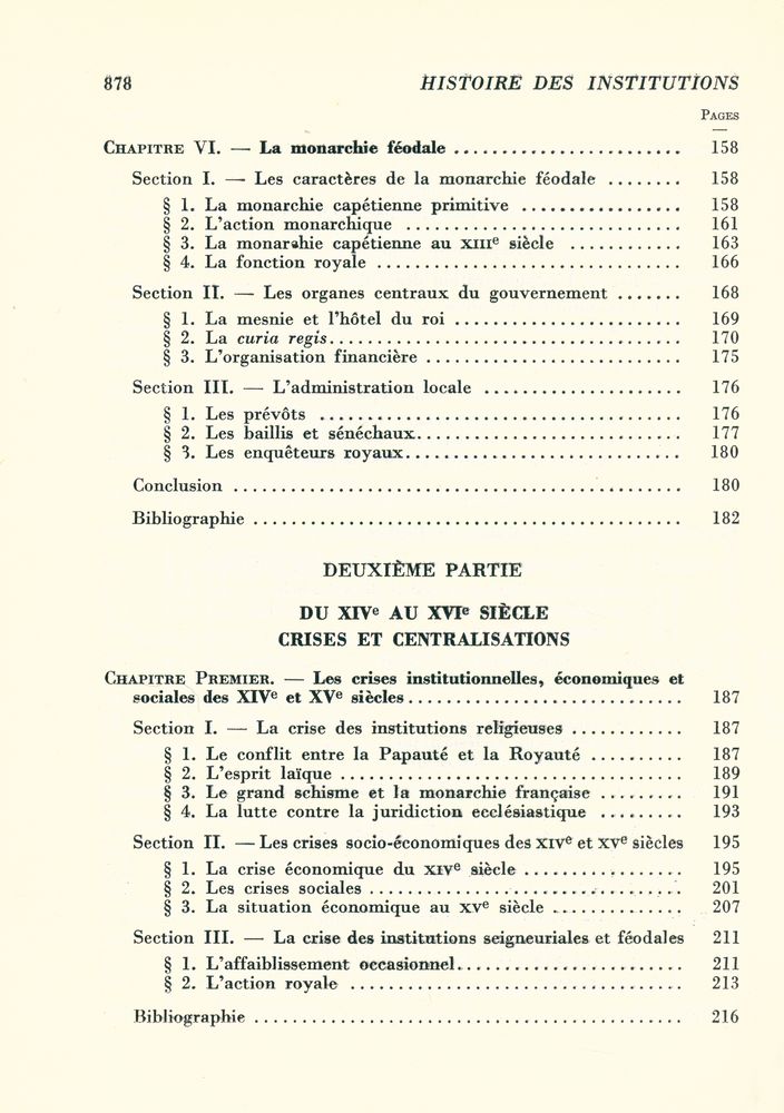 『HISTOIRE DES INSTITUTIONS』 5