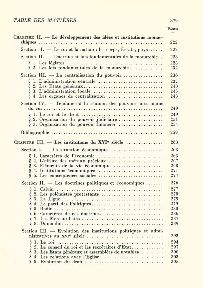 『HISTOIRE DES INSTITUTIONS』 6
