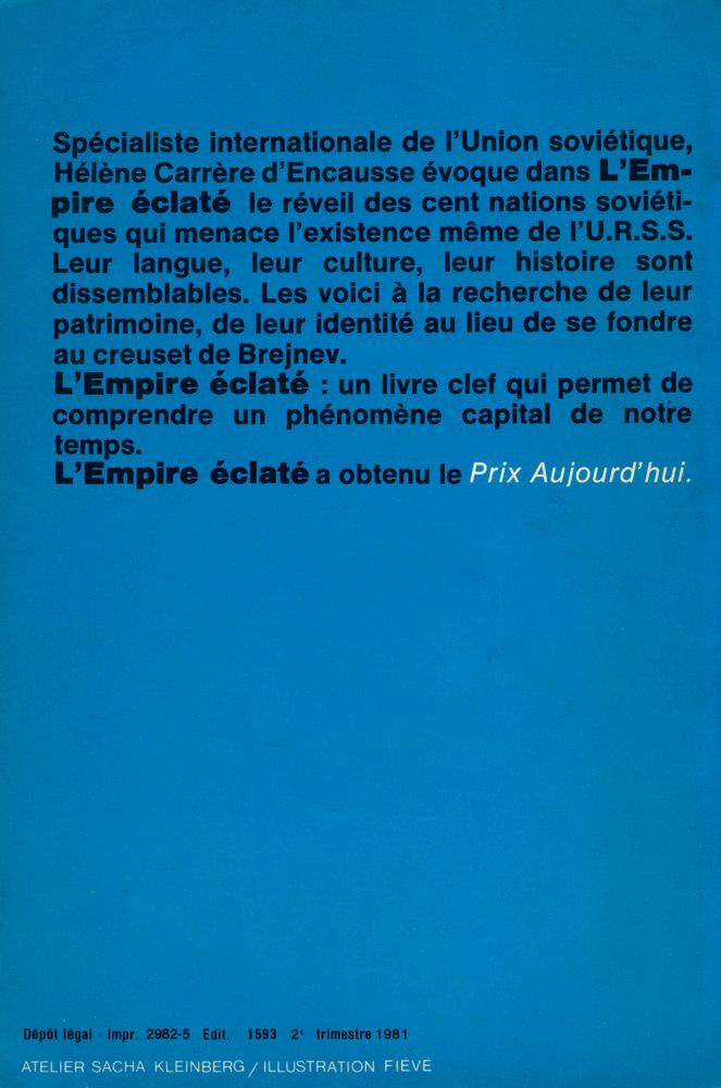 『L'empire éclaté : la révolte des nations en U.R.S.S.』 5
