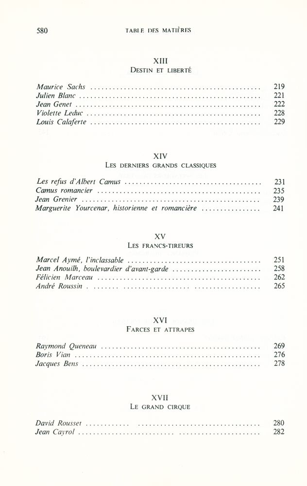 『HISTOIRE DE LA LITTERATURE FRANCAISE』 5