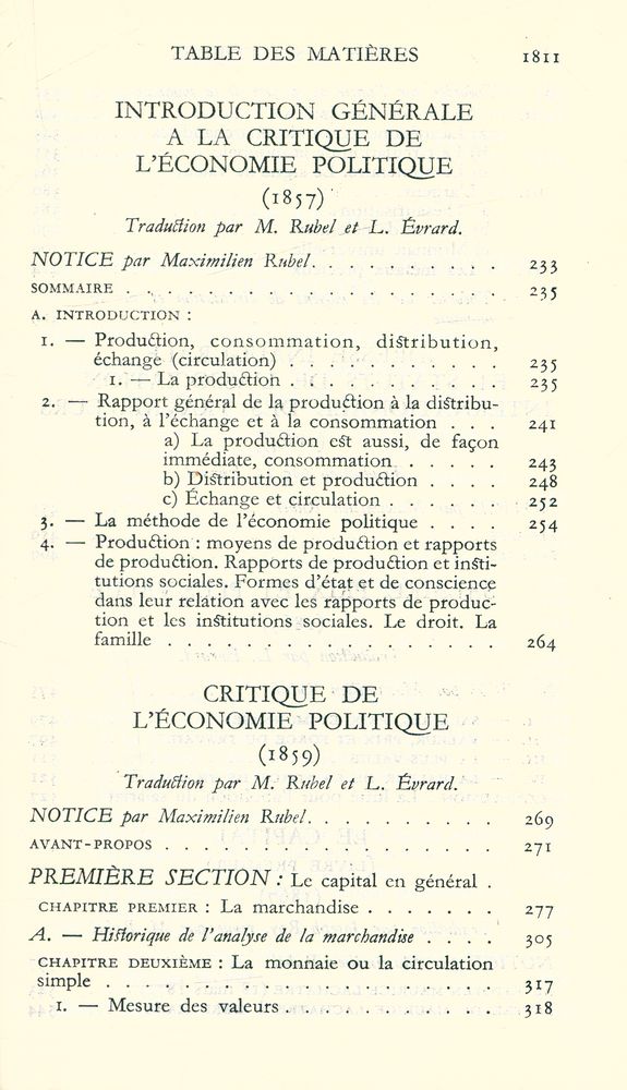 『Karl Marx ceuvres Economie 1』 4