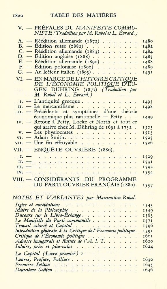『Karl Marx ceuvres Economie 1』