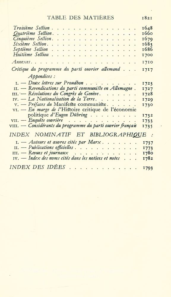 『Karl Marx ceuvres Economie 1』