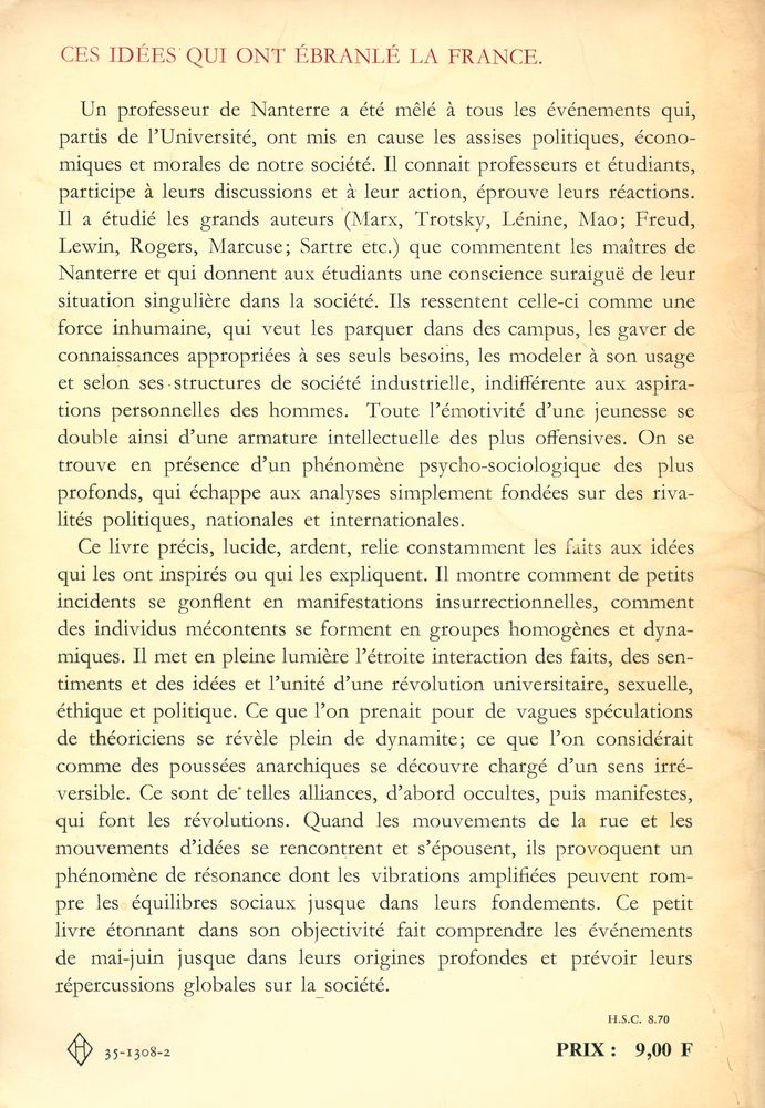 『Epistemon ces idees qui ont ebranle la france』 3