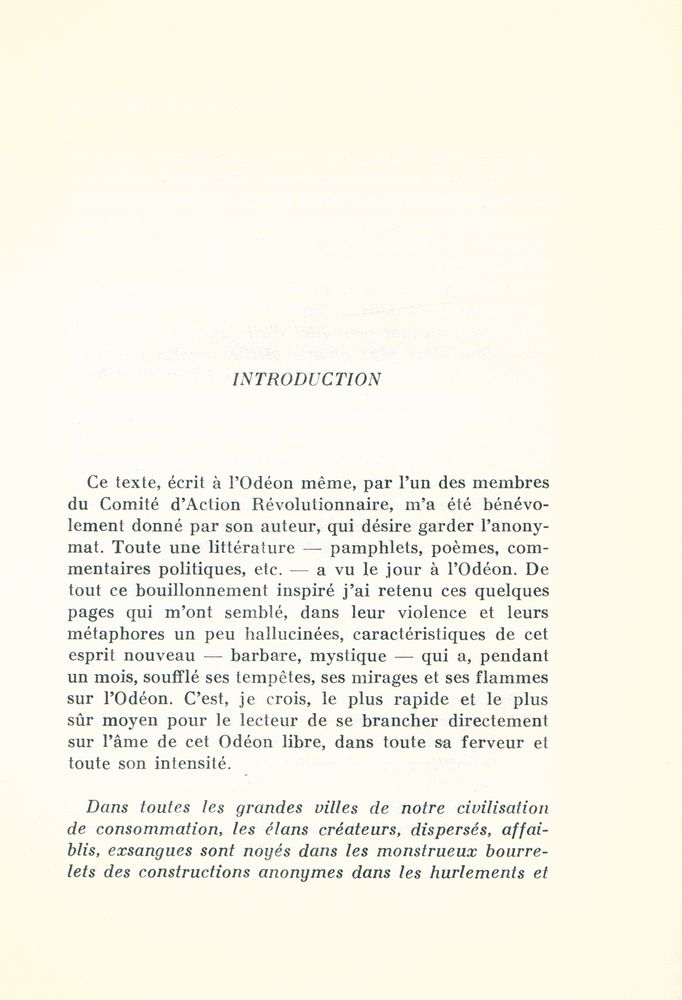 『LA PRISE DE L'ODEON』 2