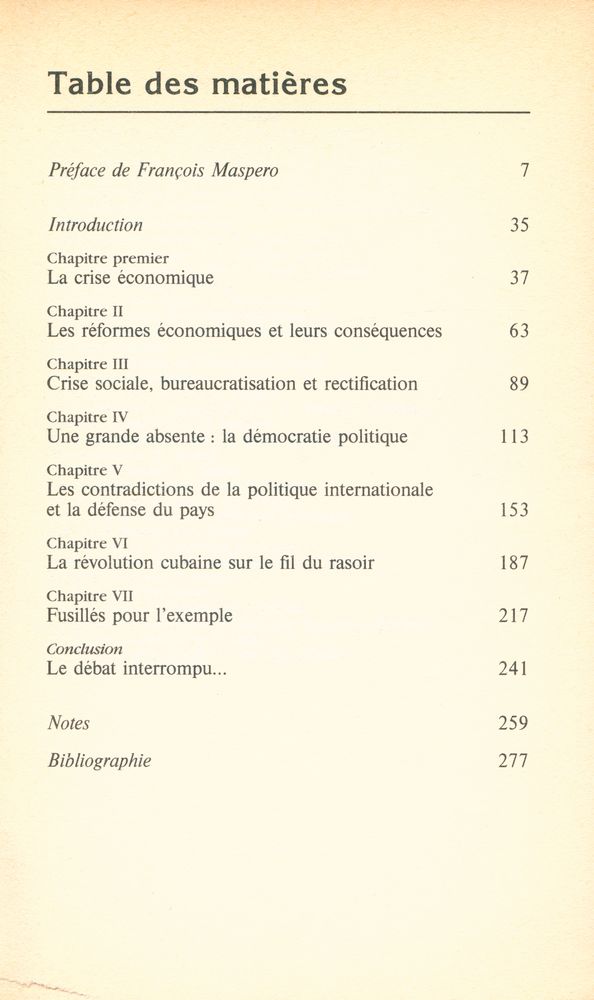 『Ruptures a Cuba』 2