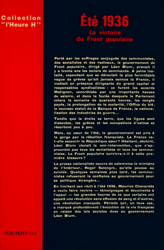 『Ete 1936 : la victoire du Front populaire』 4