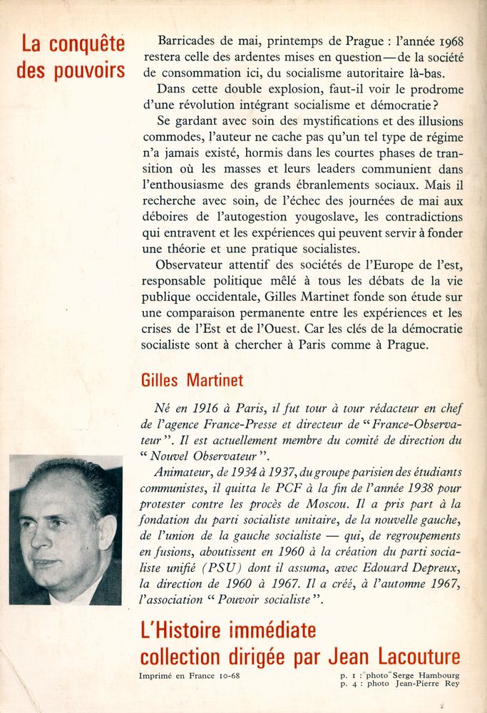 『LA CONQUETE DES POUVOIRS』 4