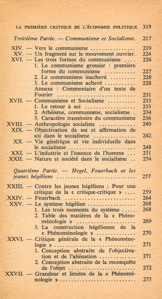 『La premiere critique de l'economie politique』 4
