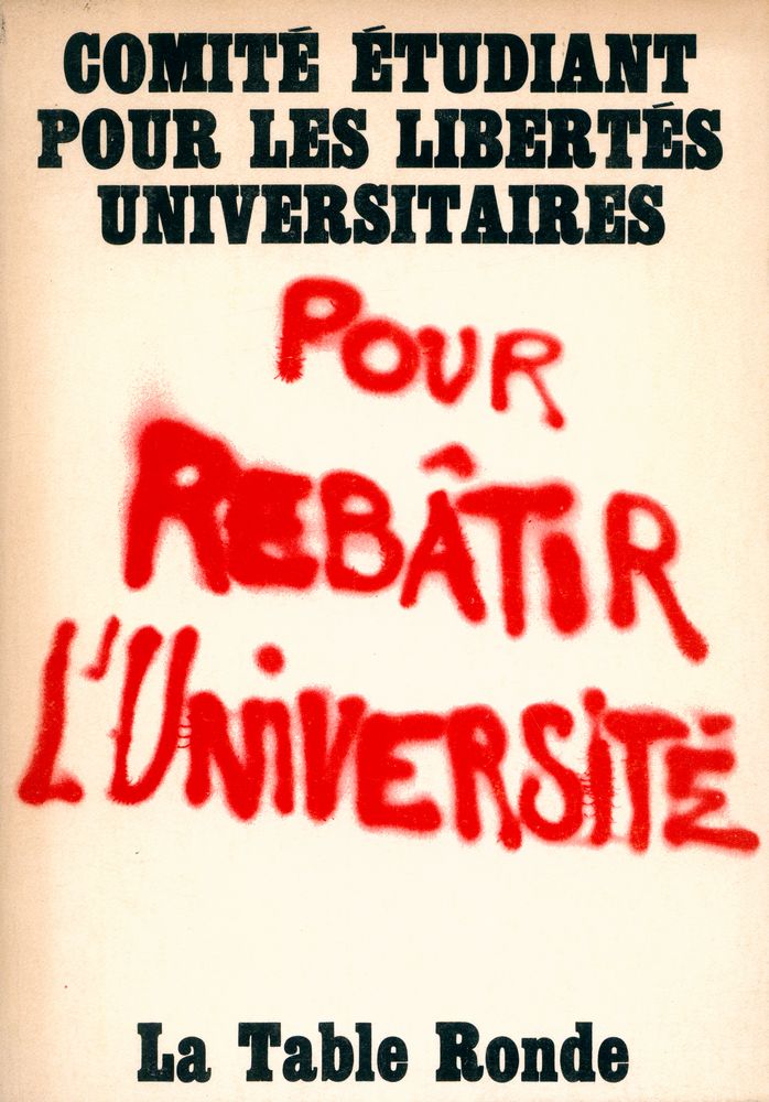 『Pour rebâtir l'université』 1