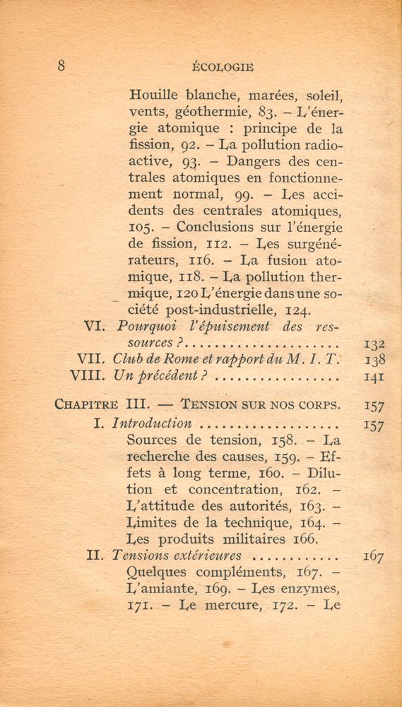 『Ecologie : detente ou cycle infernal』 3