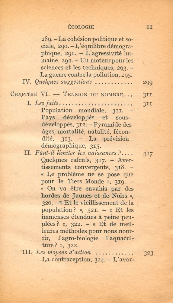 『Ecologie : detente ou cycle infernal』 6