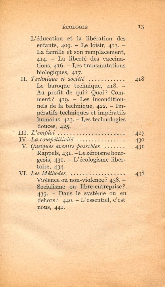 『Ecologie : detente ou cycle infernal』 8