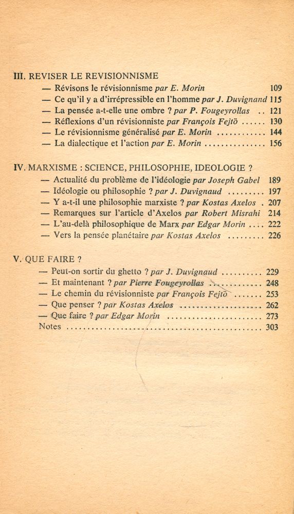 『Marxisme, révisionnisme, méta - marxisme』 3
