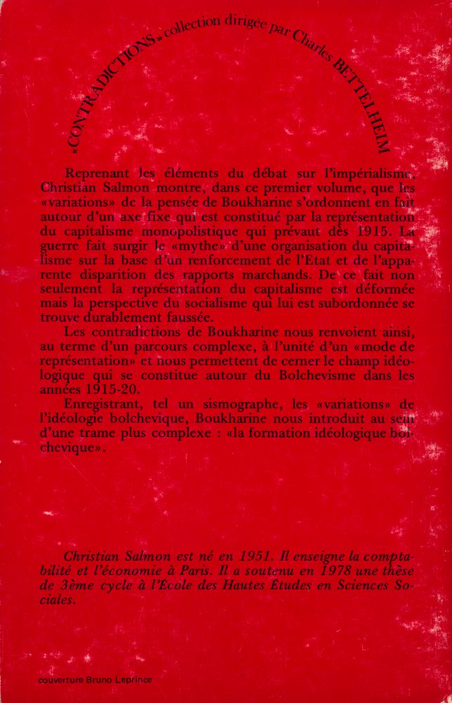 『LE RÊVE MATHEMATQUE DE NICOLAÏ BOUKHARINE』 4
