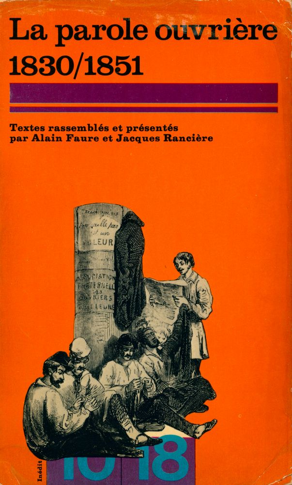『La parole ouvrière : 1830/1851』 1