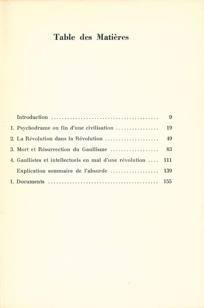 『La révolution introuvable : réflexions sur les RÉVOLUTION DE MAI』 2