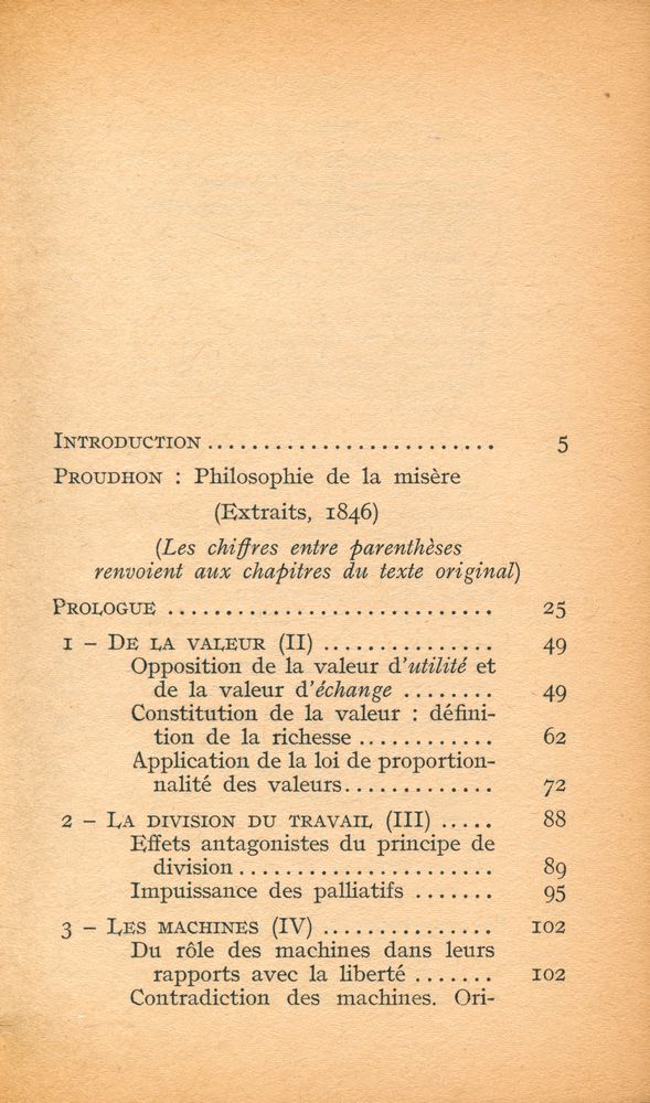 『Misère de la philosophie : Philosophie de la misère』 2