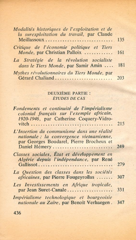 『Connaissance du Tiers - Monde』 3