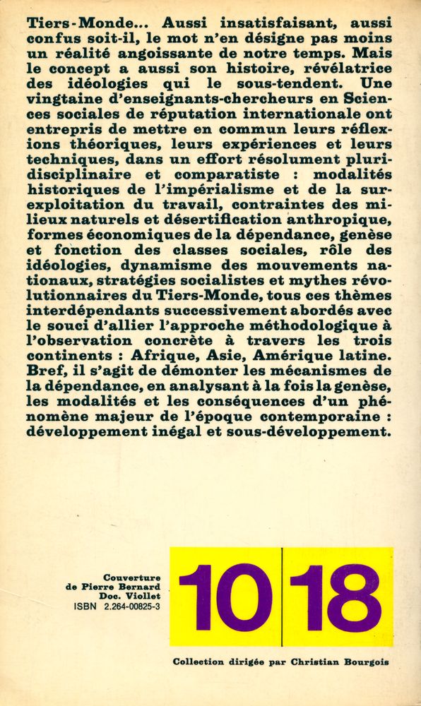 『Connaissance du Tiers - Monde』 5