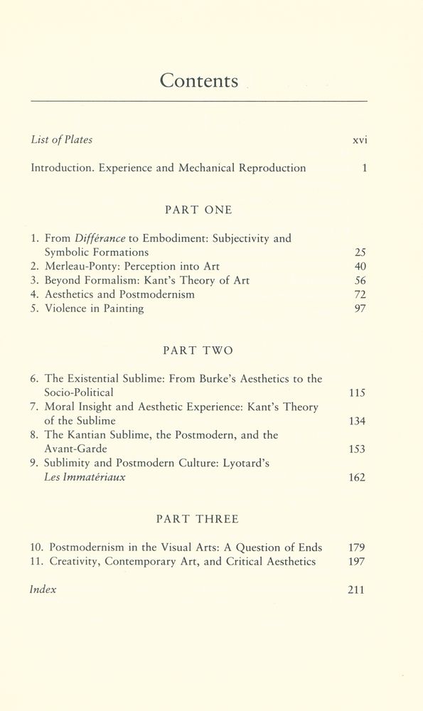 『Critical Aesthetics and Postmodernism』 2