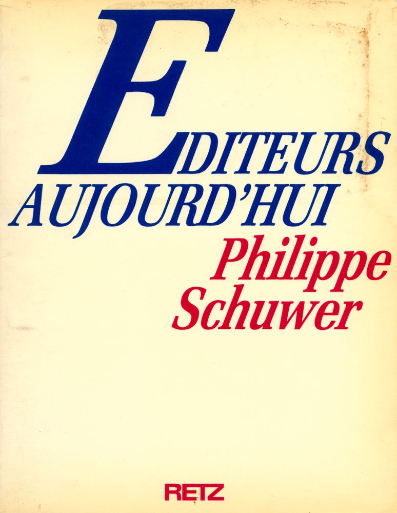 『EDITEURS AUJOURD'HUI』 1