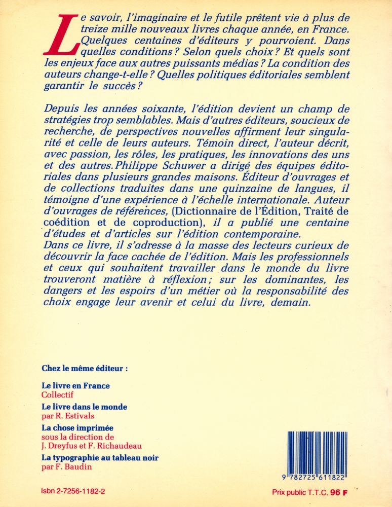 『EDITEURS AUJOURD'HUI』 3