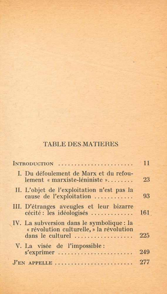 『Le désir de révolution』 2