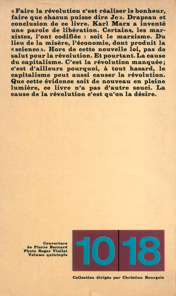 『Le désir de révolution』 3