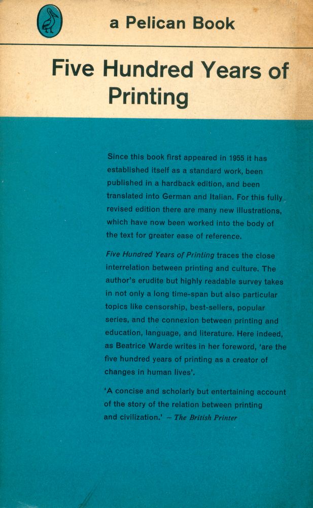 『FIVE HUNDRED YEARS OF PRINTING』 4