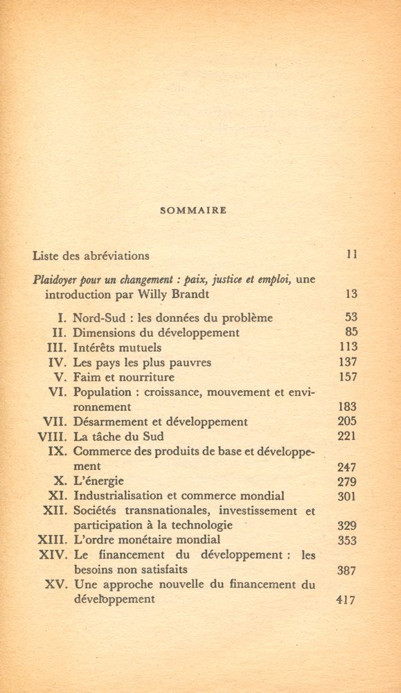 『Nord - Sud : Un programme de survie』 2