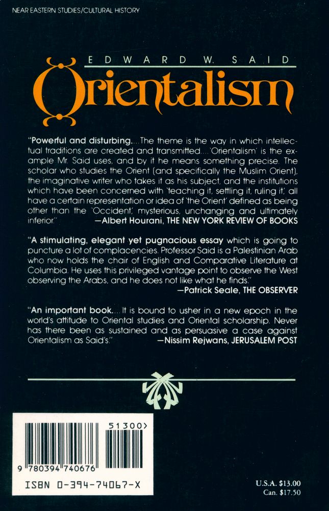 『Orientalism』 3
