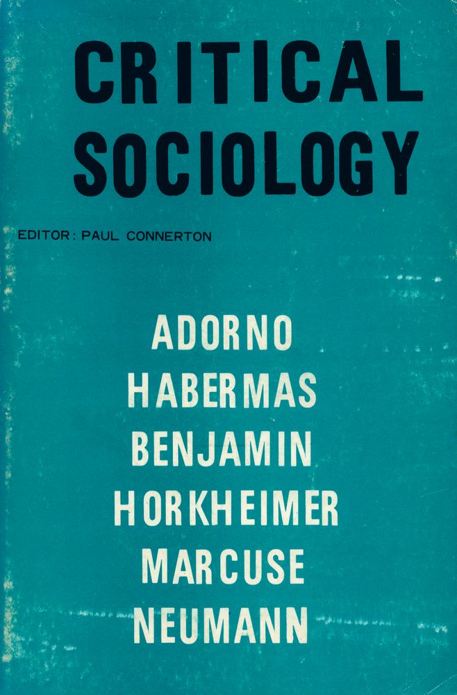『CRITICAL SOCIOLOGY』     1