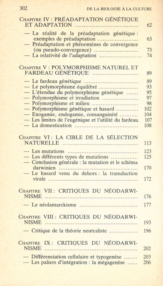 『DE LA BIOLOGIE A LA CULTURE』 3